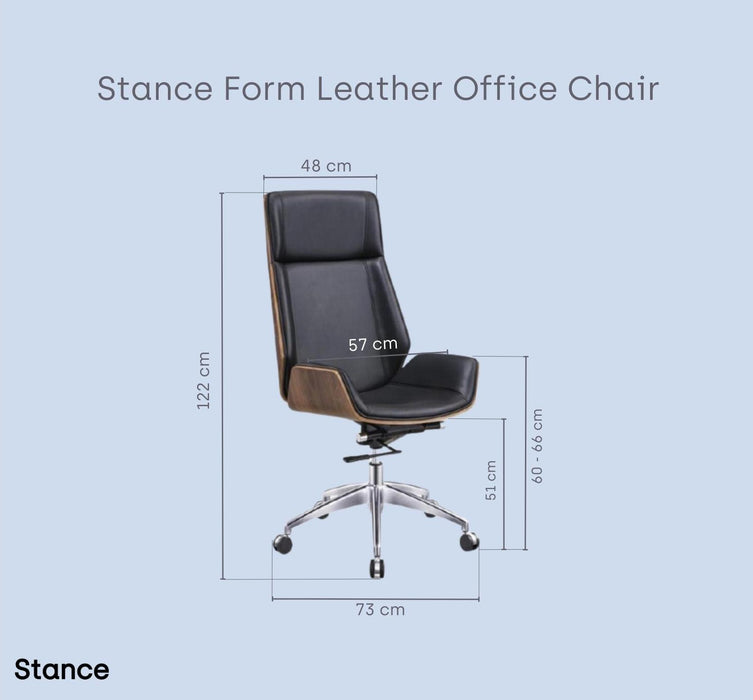 Stance Form Leather Office Chair