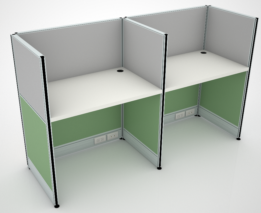 Stance Prospect Multi-Seater Office Cubicle & Workstation w/ Desk