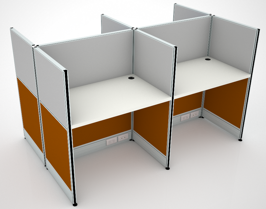 Stance Prospect Multi-Seater Office Cubicle & Workstation w/ Desk