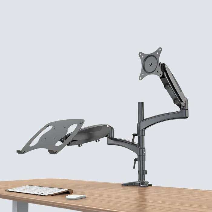 Stance EasyMount Hybrid Monitor Arm With Laptop Tray