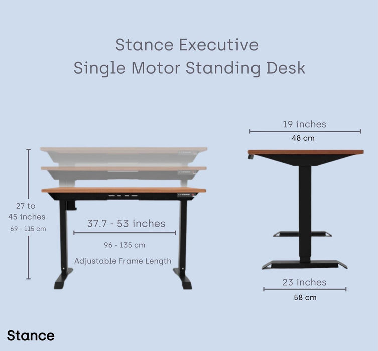 Stance Executive Electric Standing Desk Frame