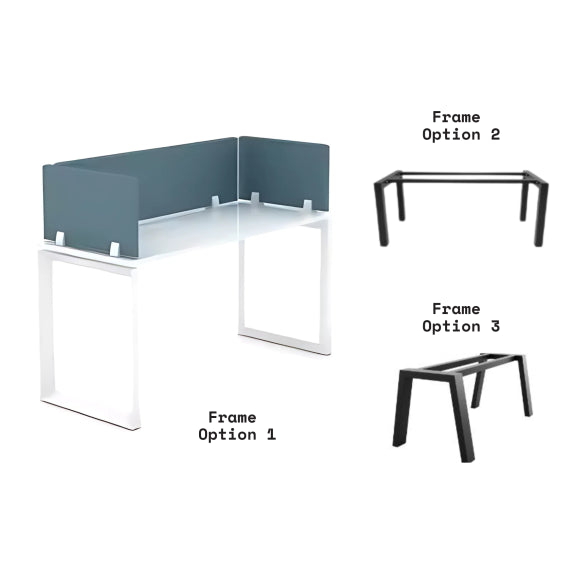 Stance Cove Office Panel Partitions & Workstation w/ Desk