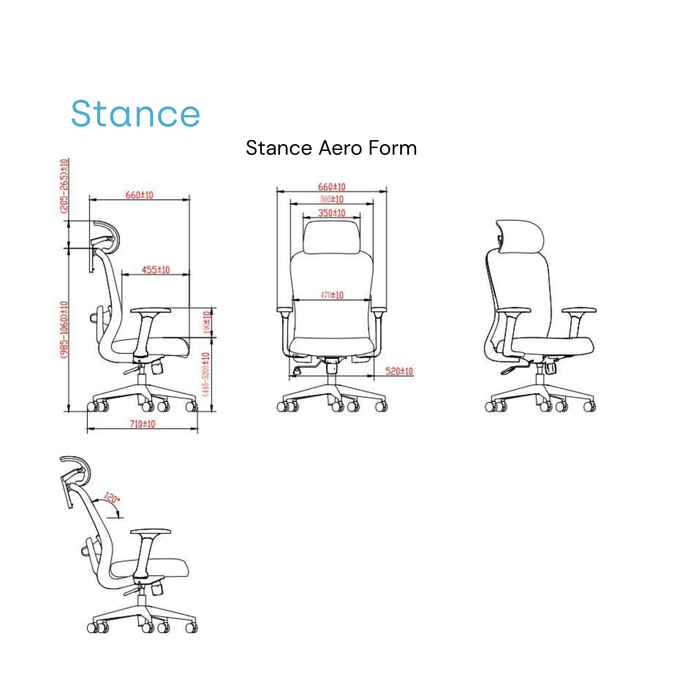 Stance Aero Form Office Chair
