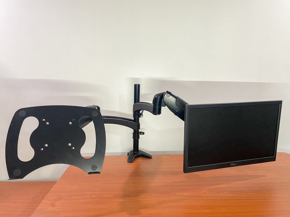 Stance EasyMount Hybrid Monitor Arm With Laptop Tray — stancephilippines