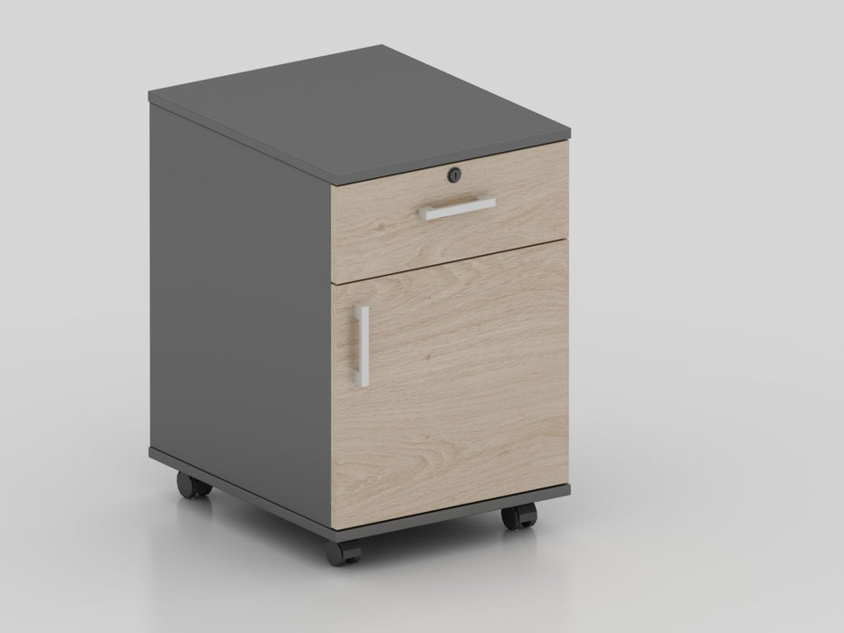 Stance Wooden Mobile Pedestal