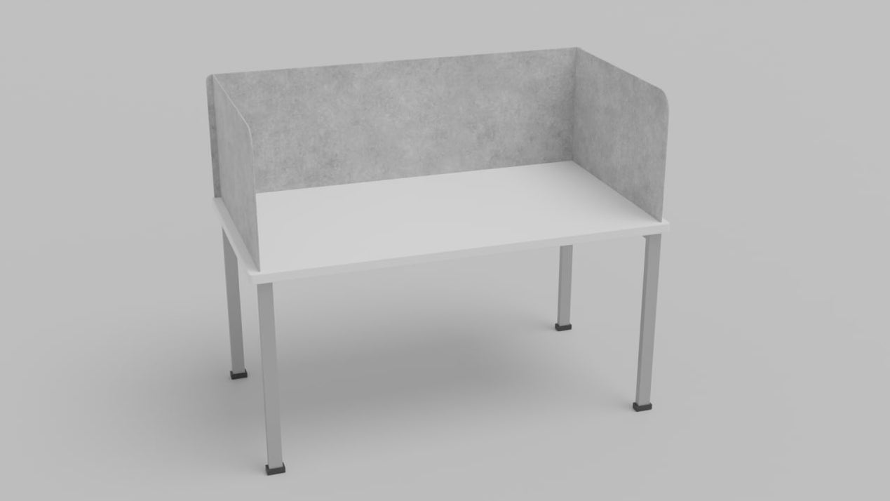 Stance Cove Office Panel Partitions & Workstation w/ Desk