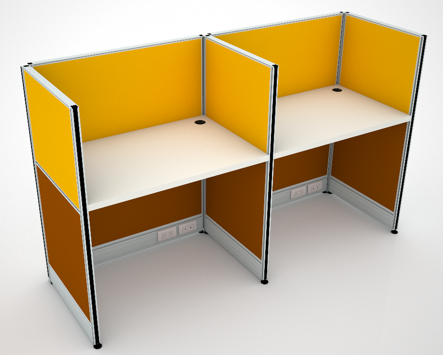 Stance Prospect Multi-Seater Office Cubicle & Workstation w/ Desk