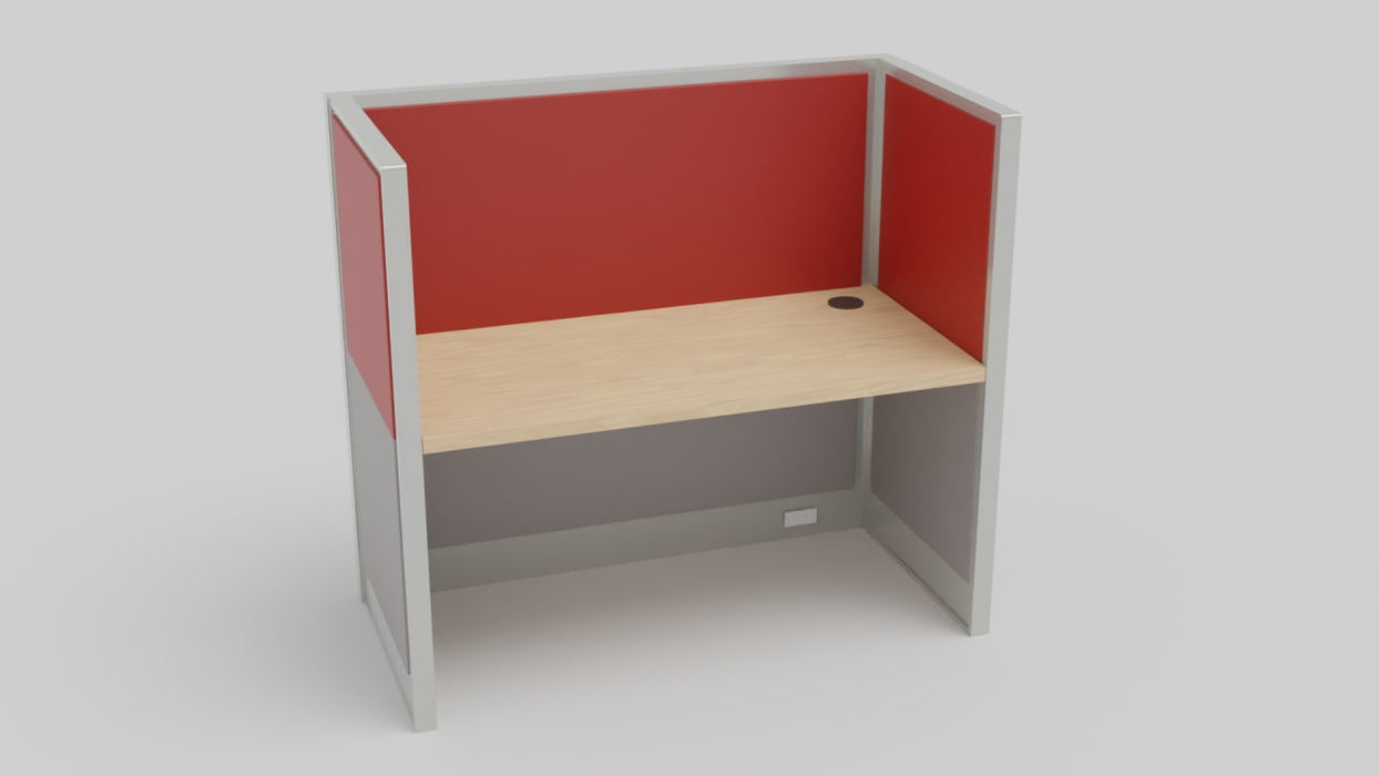Stance Prospect Standard Office Cubicle & Workstation w/ Desk